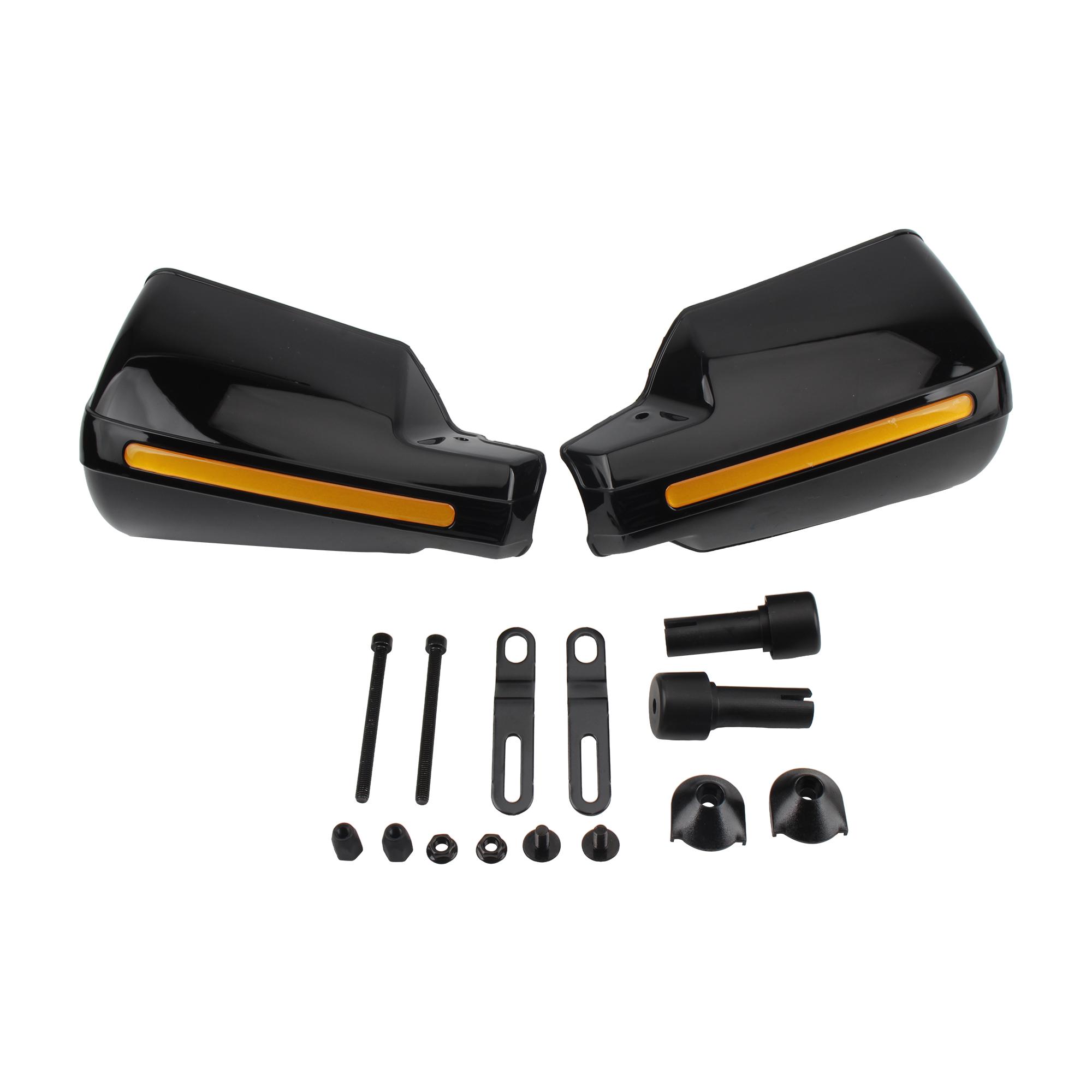 

Motorcycle Hand Guard Protection Gear Windproof Handlebar HandGuards Accessories Handle Shield Universal for Suzuki Honda чёрный