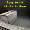 Soft Felt Car Trunk Organizer Boot Storage Bag Anti-Slip Compartment Tool Storage Box Automobile Interior Accessories