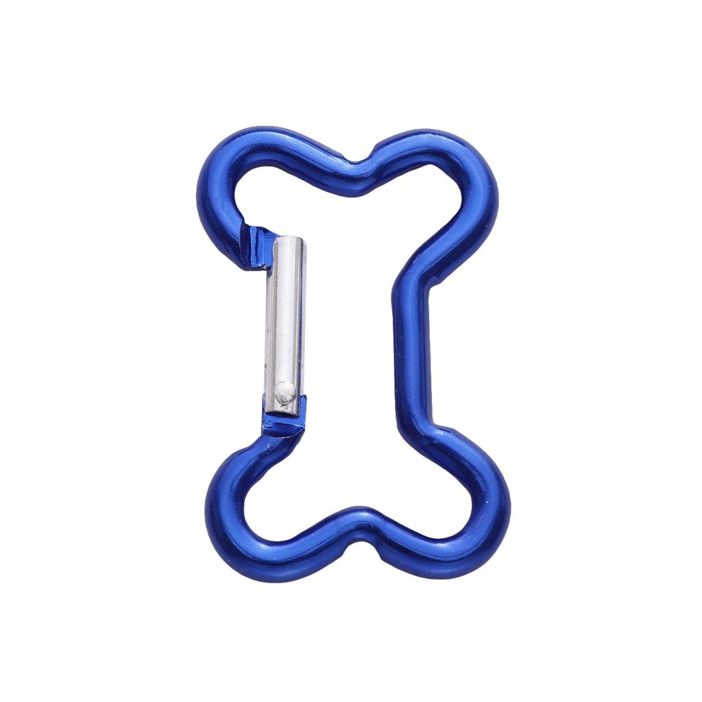 1pc Mountaineering Buckle Love Star Buckle D-Shaped Buckle Color Backpack Buckle Aluminum Keychain DIY Accessories