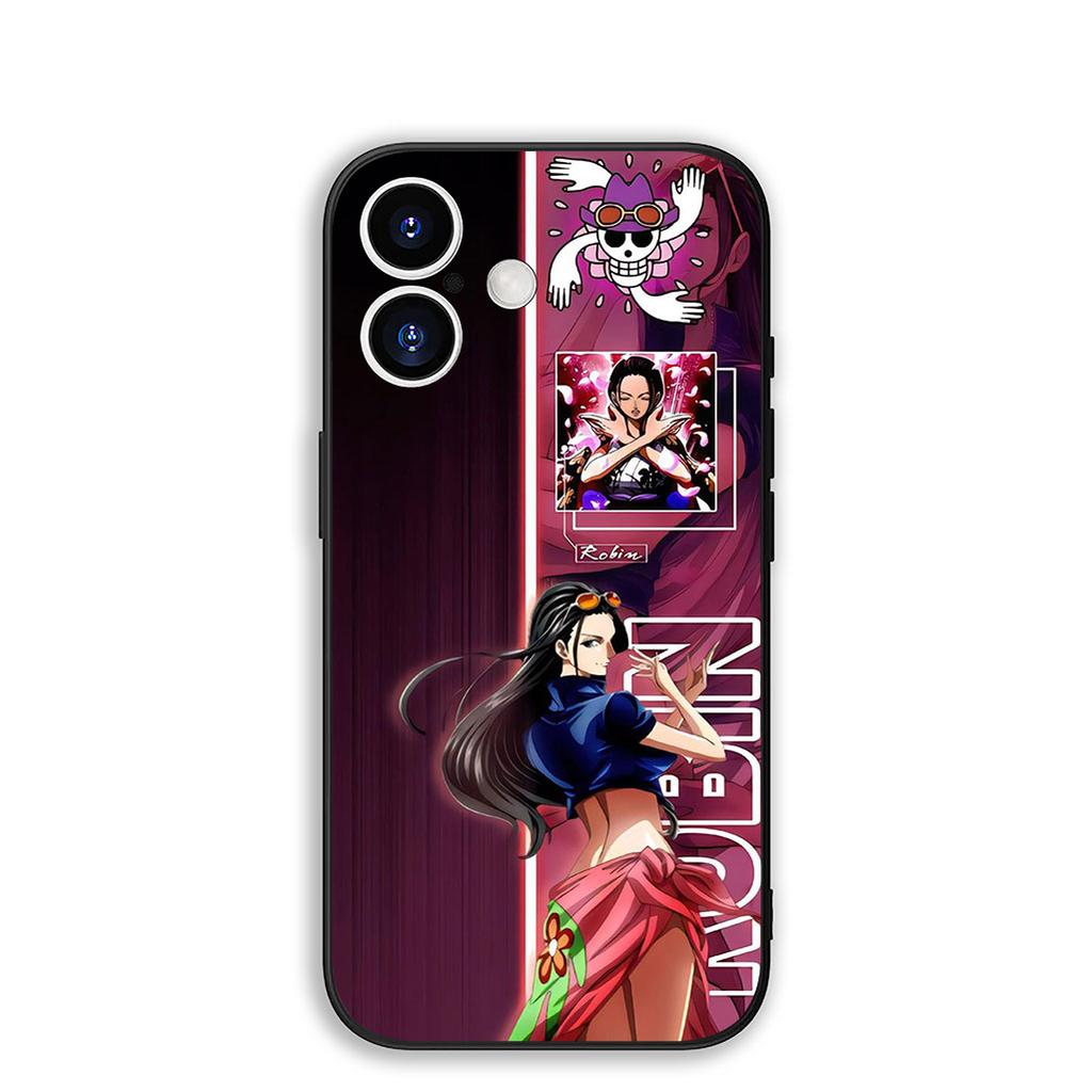 For Motorola Moto G86 G57 G67 G24 G15 G54 Power G13 G14 G34 G35 G45 G53 G55 G64 G75 G72 Case One Pieces Luffy Zoro Nico Robin