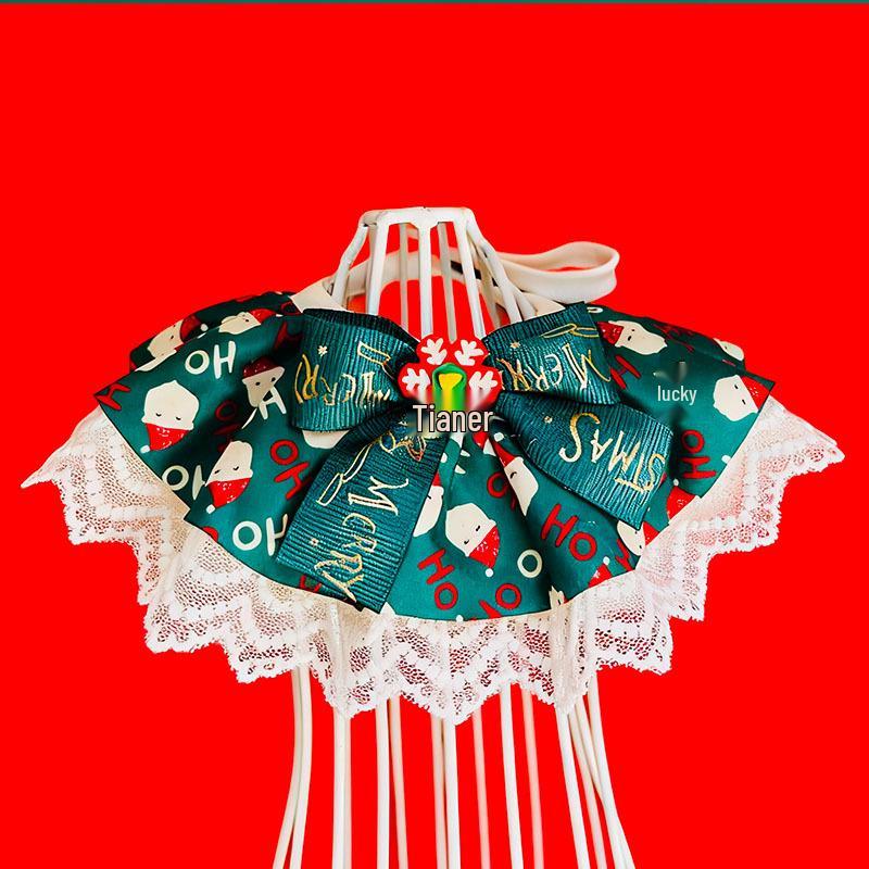 New Pet Scarf: Dog & Cat Drool Bib, Neck Warmer, Bow Tie, Small/Medium Accessories.