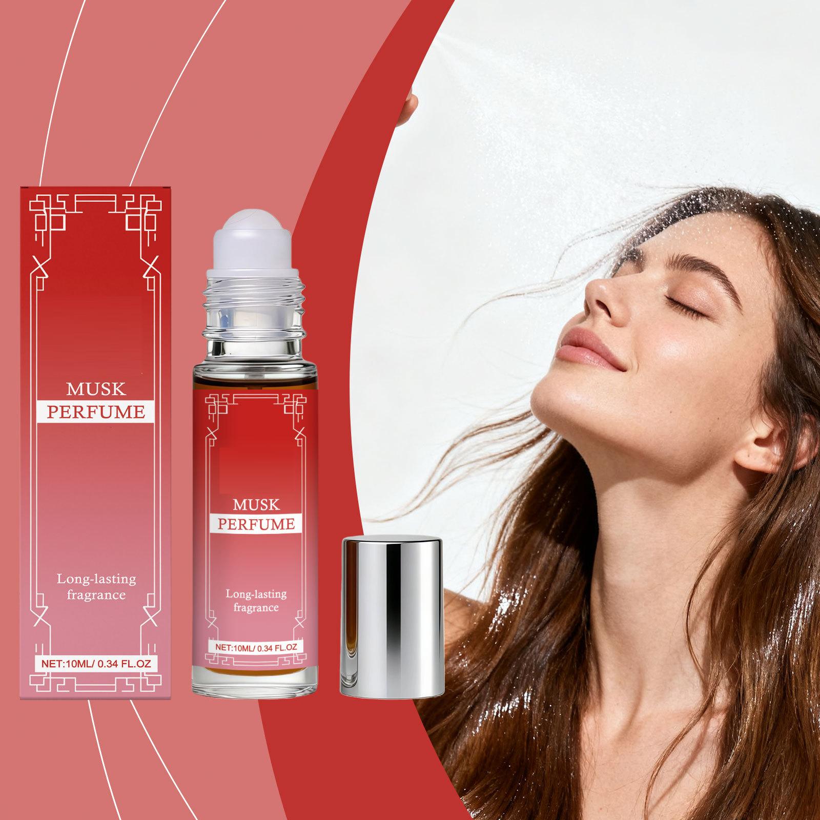 Мускусный парфюм-роллер легкий и элегантный идеально подходит для повседневных поездок на работу и свиданий 10 мл one size белый 575₽