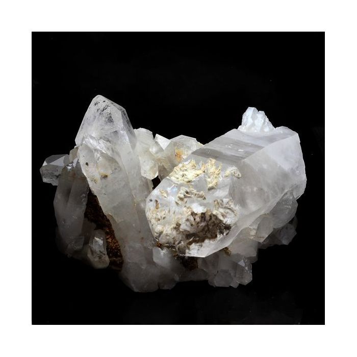 Pierres et Minéraux. Quartz + Baryte. 710.5 ct. Le Grand Chatelard, Jarrier, Savoie, France..
