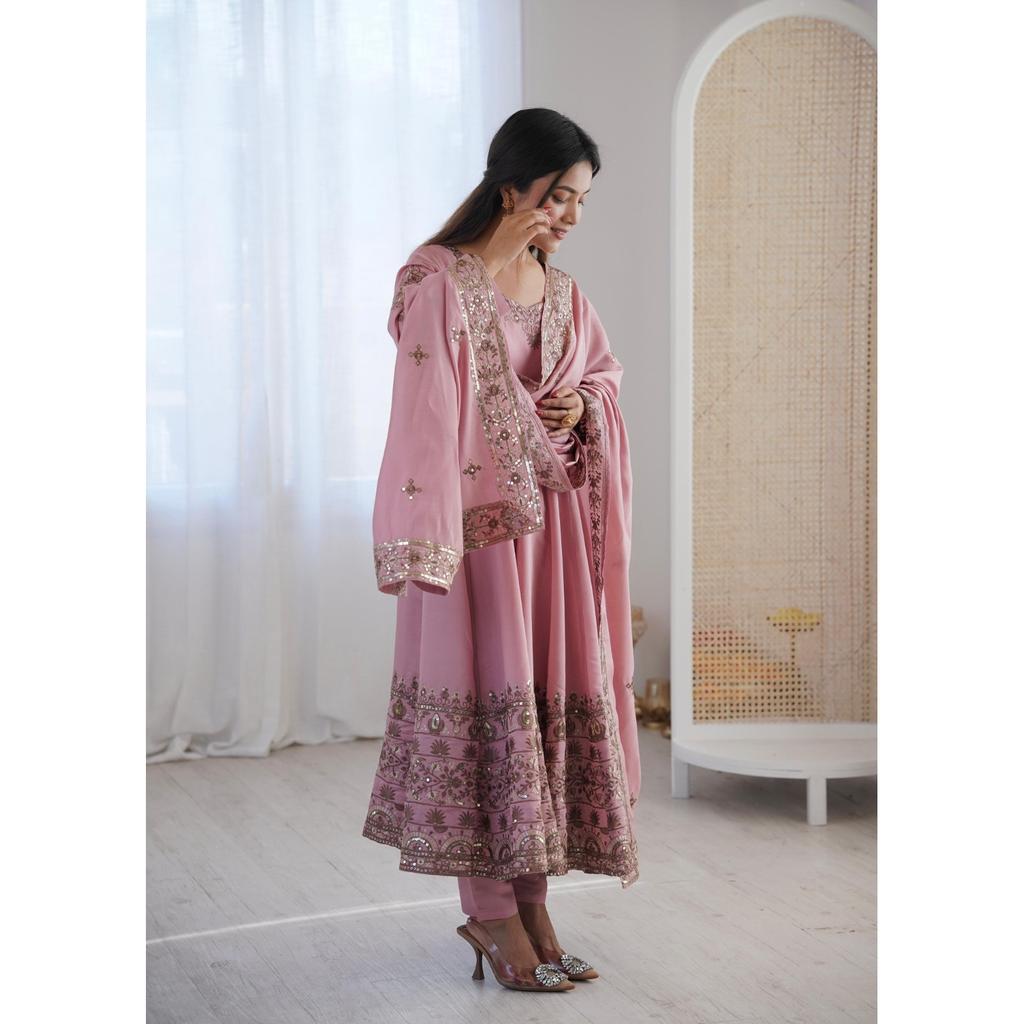Indian Designer Party Wear Salwar Kameez Bollywood Beautiul Ethnic Anarkali Suit