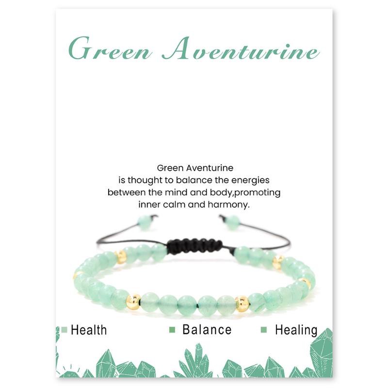 Pulseira Ajustável Trançada com Contas de Hematita de 4mm e Pedra Natural Adequada Para Homens e Mulheres Uso Diário Presente de Feriado Joias