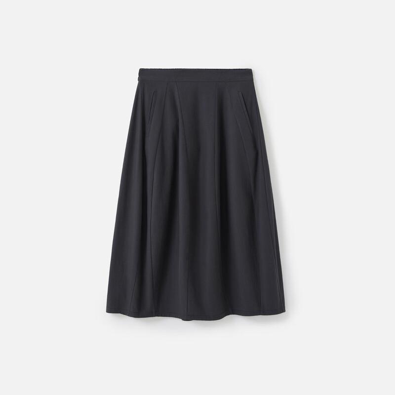 Broadcast American Style Chic Petal Mid-length Skirt