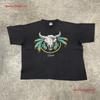 Vintage 90s Texas Nature Faded Black T Shirt Adult X Large Skull Bucranium Tourist Vintage Washed Top For Everyday Wear Homme