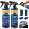 1/2pcs Car Coating Spray, Quick Effect Coating Agent, 2025 New Quickly Coat Car Wax, Car Scratch Wax Polish Spray Waterless Wash