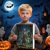 Geister Spielzeug Countdown Kalender Horror 24 Stück Halloween Countdown Kalender 2025 Saisonale Dekoration Für Studentenwohnheim Kindergarten