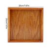 Solid Wood Serving Tray Smooth Food Tray Portable Appetizer Tray  Cafe Restaurant