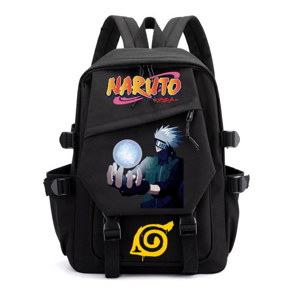 Anime Naruto Schoolbag Children's Backpack Elementary School Bag Boys and Girls Junior High School Students College Students Campus Backpack