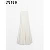 Zaprha 2025 New Sexy Pure Desire Elegant Sling Midi Dress Waist Slim Looking 6639530