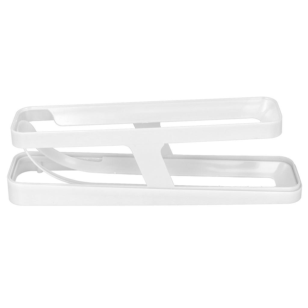 Refrigerator Egg Holder Professional Home Kitchen Countertop 2 Tier Rolling Egg Dispenser Storage