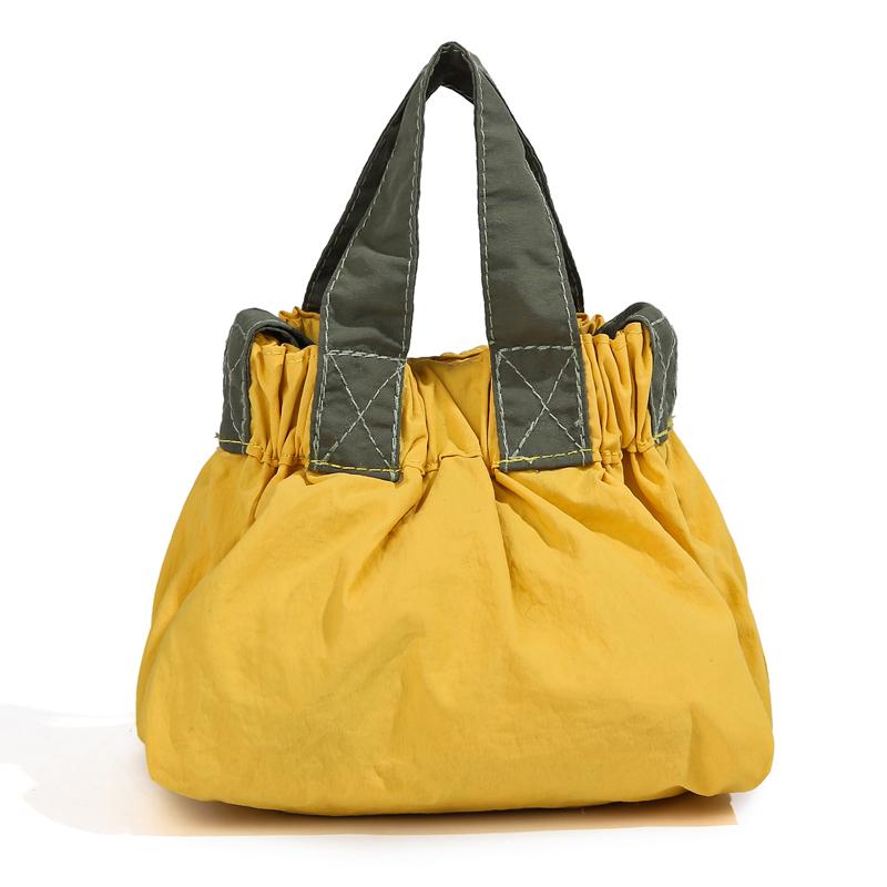 Geantă de mână Oxford Bloc de culori Geantă de umăr Crossbody Geantă Hobo pentru femei