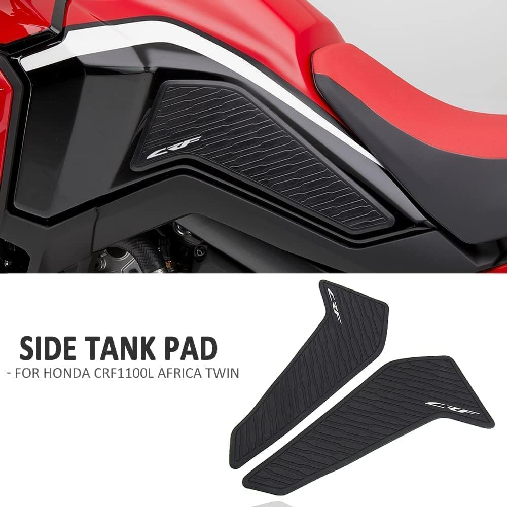 For CRF1100L, Anti-Slip Fuel Tank Sticker, Motorcycle Gas Tank Protector for Waterproof Fuel Tank