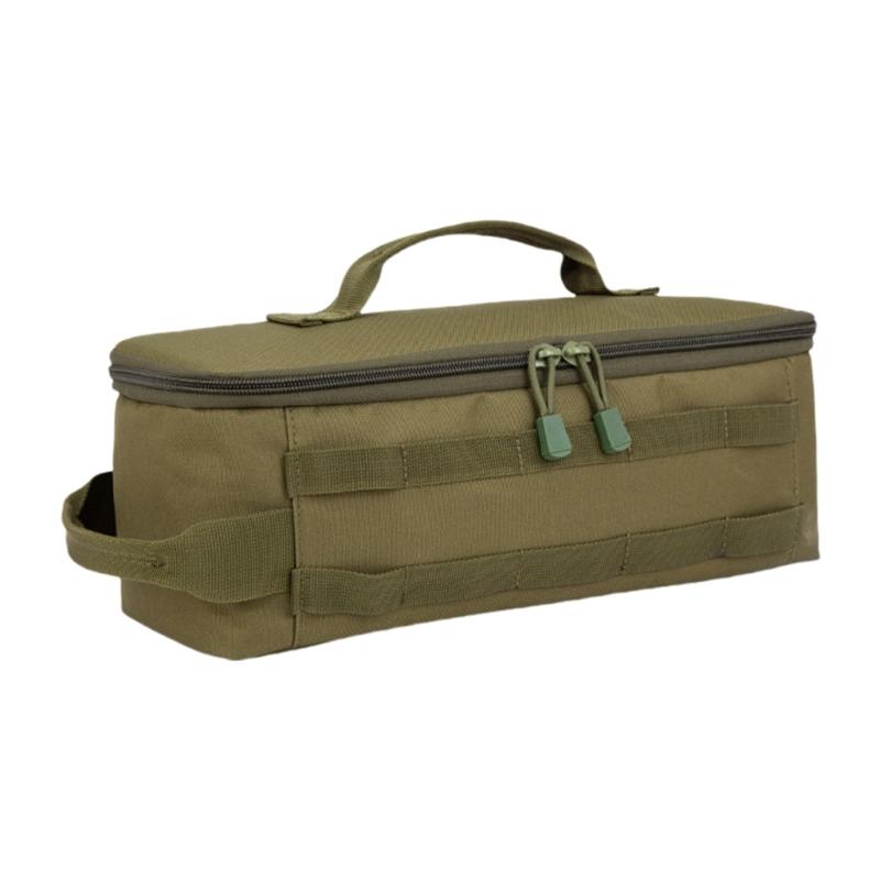 Outdoor Carrying Picnic Tableware Organizers Camping Storage Bag Large Capacity Outdoor Cooking Utensils Storage Bag