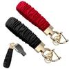 WTEMPO Stretchy Wristlet Keychain Scrunchie Style Keychain with Key Rings Car/Door Keys/Bags Hanging Pendents Daily Anti Loss Keychains