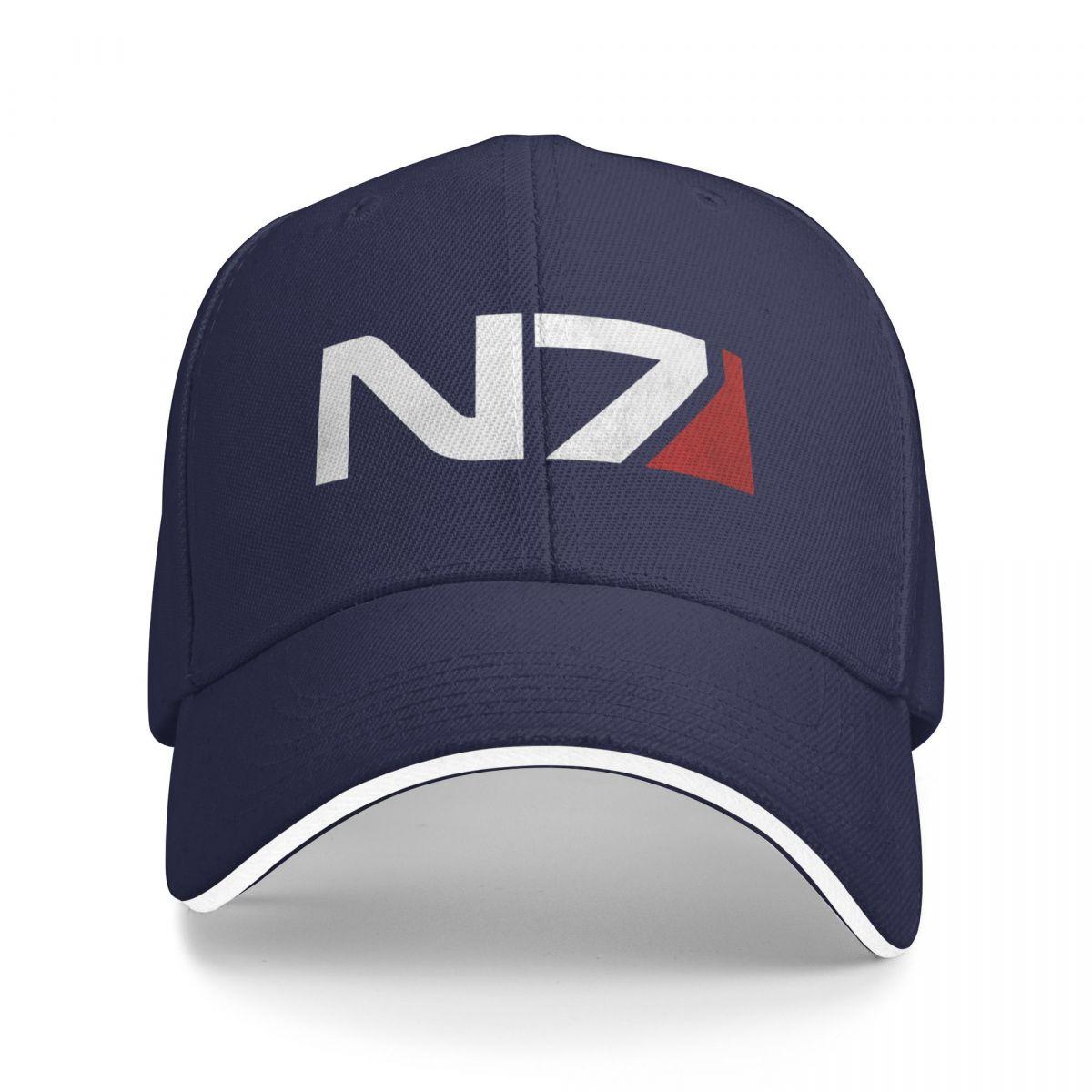 

Unisex Baseball Hats Armor Alliance Military Mass Effect N7 Streetwear Summer Sports Baseball Caps Hip Hop Cap Casquette Hats One Size