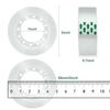 JACMD 12 Rolls Clear Tape, Transparent Tape Refills, Gift Wrap Tape 3/4 * 1000 inch for Gift Wrapping for Office, Home, School