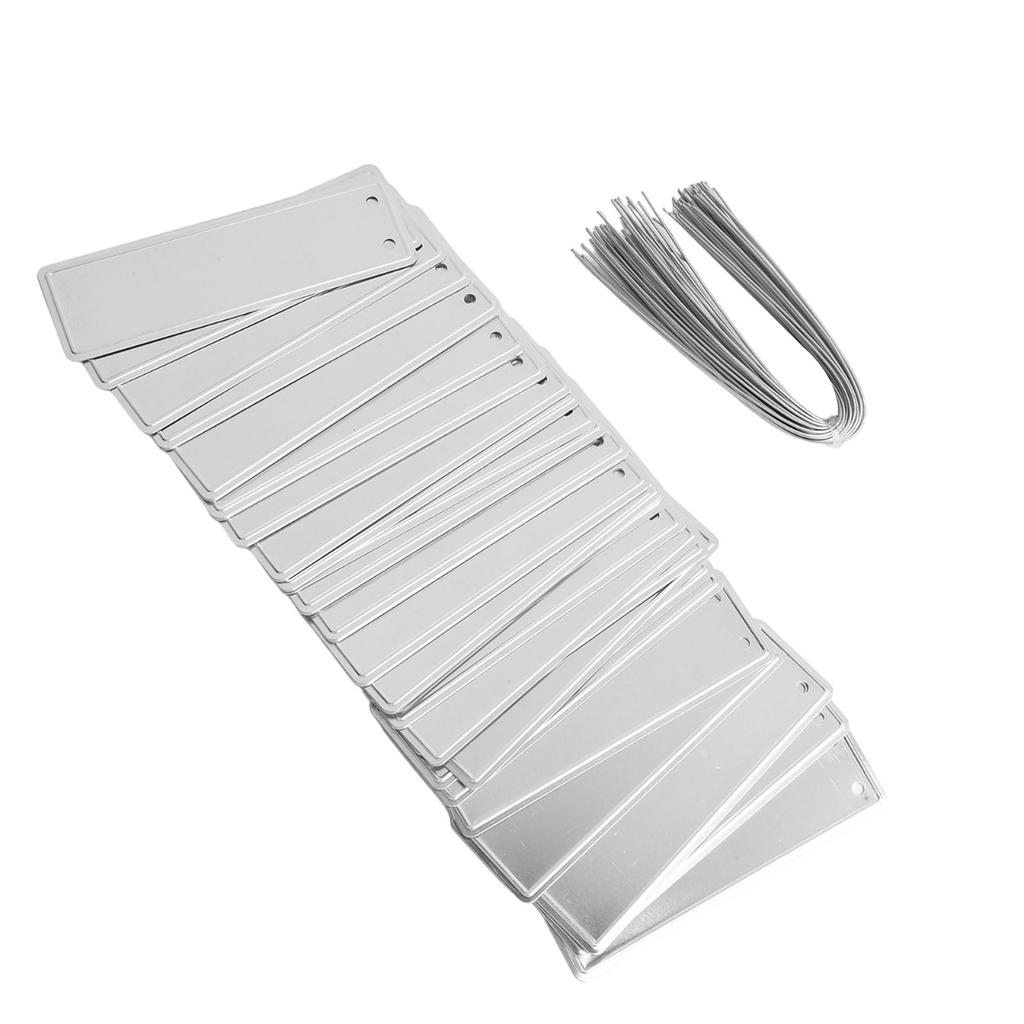 For Garden Organization As Picture Show Waterproof Plant Tags Easy To Attach High-quality Aluminum Permanent Writing