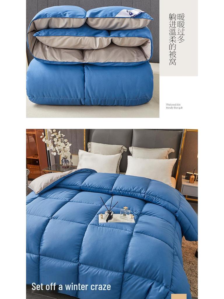 Downproof Velvet-Quilt: All-Season Comfort for Homestay and Students