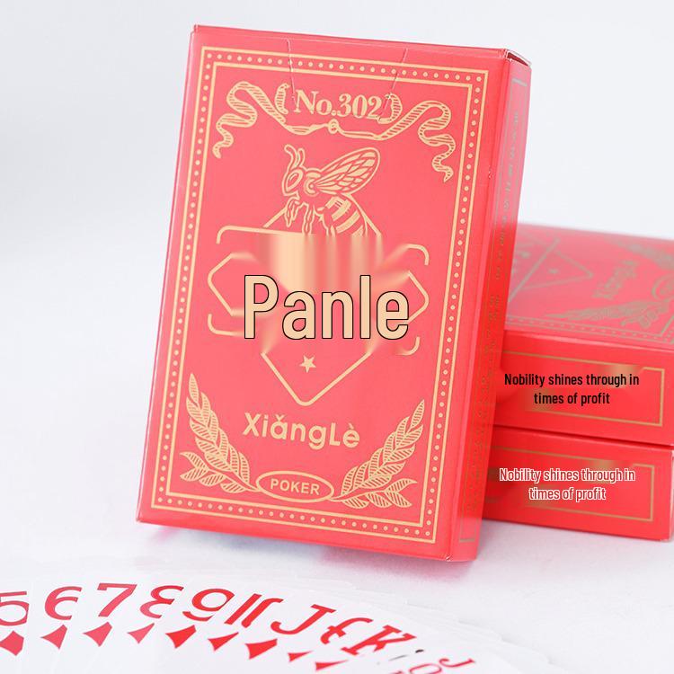 Xiang Yue High-End Poker Cards - Durable, Thickened Paper, Pack of 10 for Entertainment Clubs