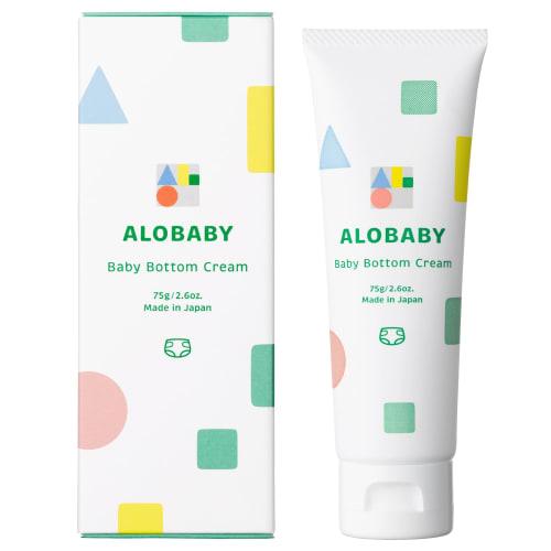 

Alobaby Baby Bottom Cream, 75g, Additive-Free, Fragrance-Free, Organic, Moisturizing Face and Body Cream for Babies