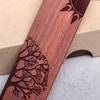 Wood Bookmarks, Unique Vintage Bookmarks Handmade Wood Page Mark Engraved Book Marks with Pendant for Book Lovers Gift