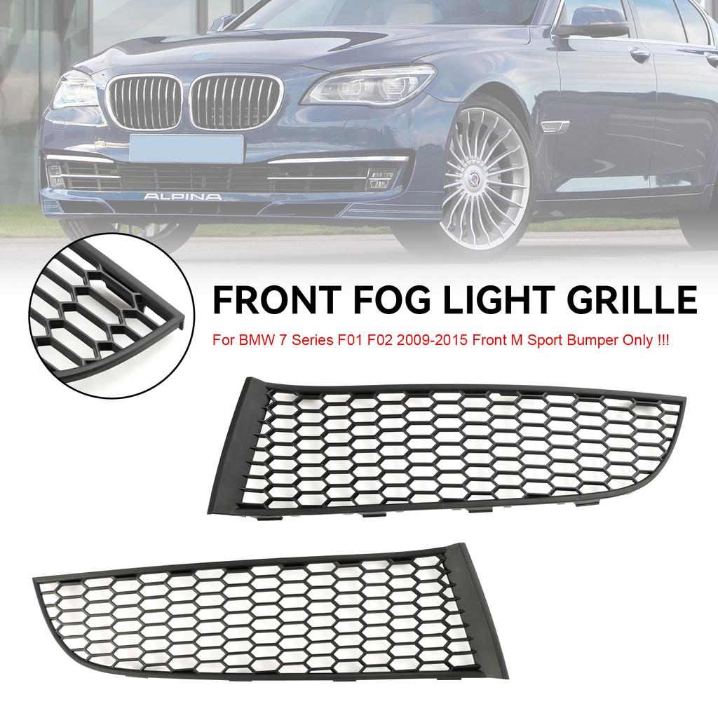 Front Bumper Lower Grille 51117903673 51117903674 Fit BMW F01 F02 2009-2015