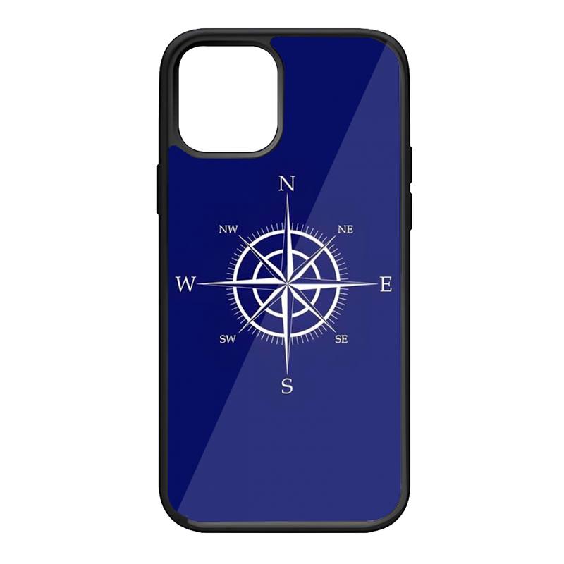 Compass Phone Case For Samsung S7 S8 S9 S10 S20 S30 Edge Plus Note 7 5 8 9 10 20 Pro Shell Silicone PC+TPU Cover