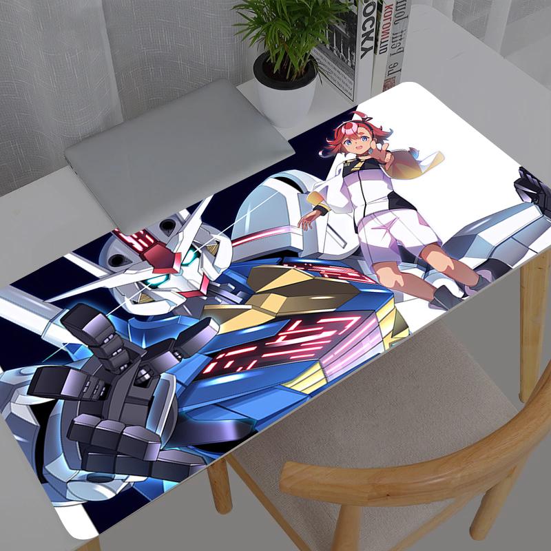 Mouse Pad Mobile Suit Gundam New Rubber Table Large Gamer Xxl Desk Mat Computer Keyboard Gaming Accessories Carpet Mousepad