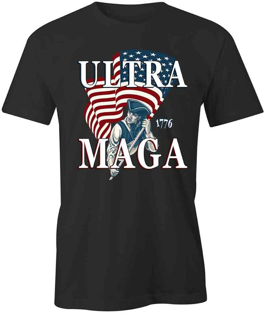 ULTRA MAGA 1776 TShirt Tee Printed Graphic T-Shirt Gift S1BCB061 ELECTION MAGA