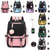Blank Backpack Korean Version of Oxford Cloth Large-capacity Student Schoolbag Simple Casual Versatile Backpack