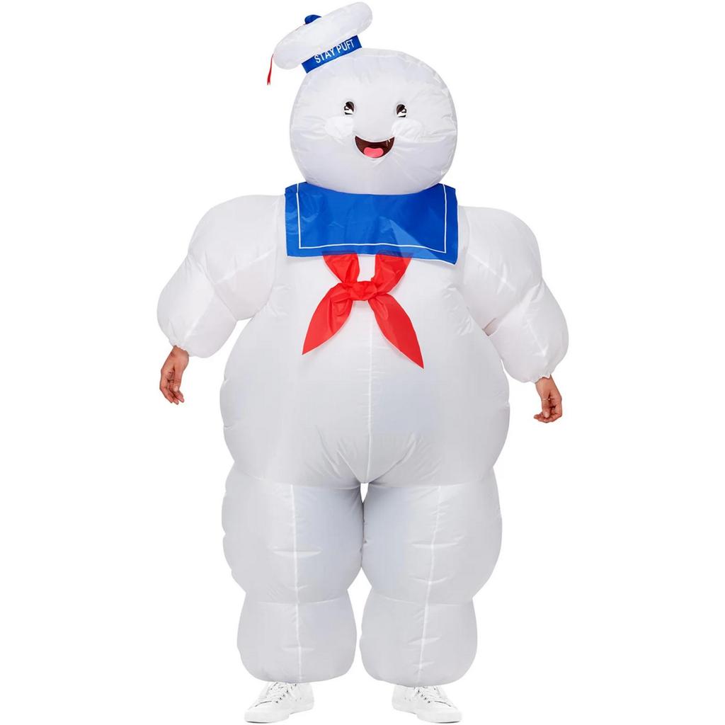 Ghostbusters Unisex Adult Stay Puft Inflatable Costume
