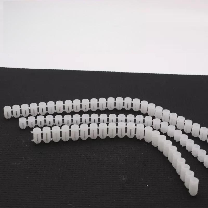 10Pcs 4*8mm Plastic Screw Hole Plugs, Easy Install, for Furniture Cabinet Hinge Repair, Fix Loose Holes