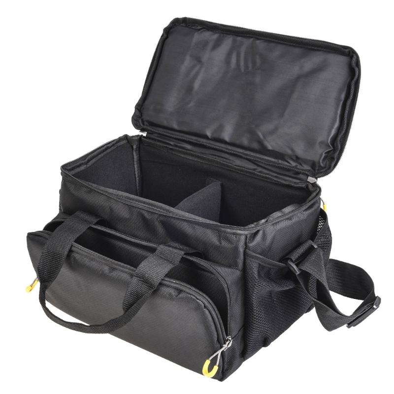 Multiple Pocket Fishing Gear Carrying Bag Large Capacity Fishing Tackle Backpacks Large Capacity Fishing Gear Storage Bag