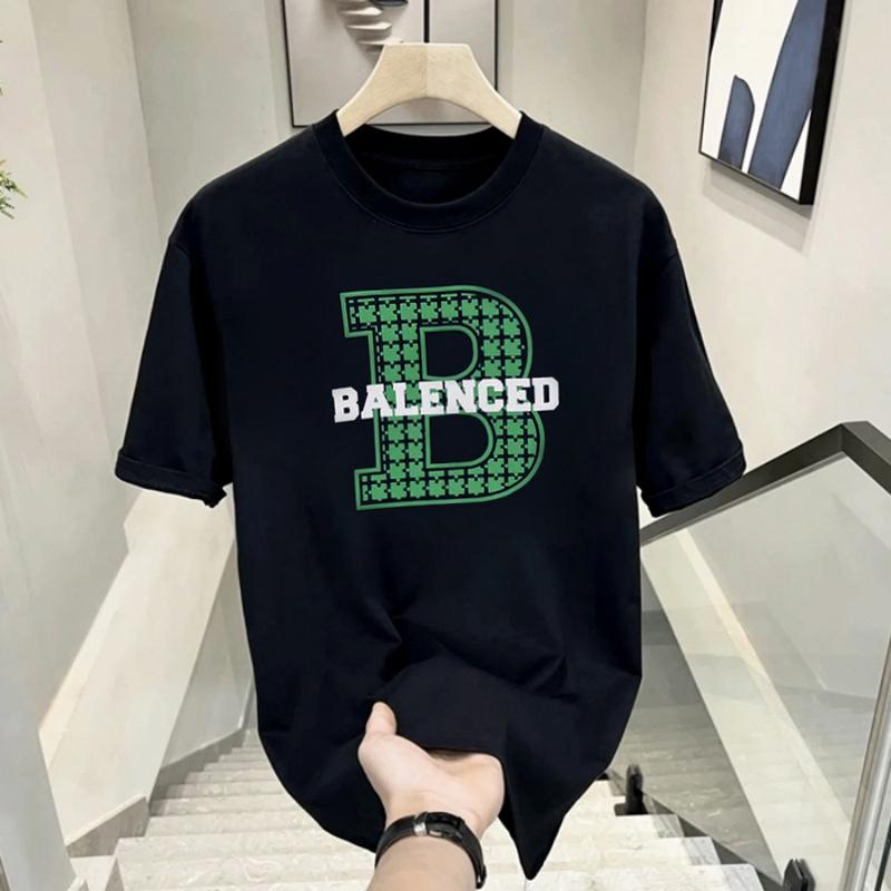 T-shirt à manches courtes pour hommes, lettres de Niche d'été imprimées personnalisées, à la mode, assorties avec tout, tendance, High StreetinsTMen