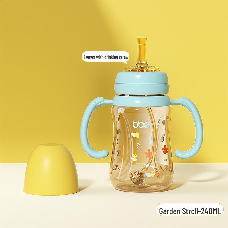 

Стаканчик из полипропилена (PPSU) с защитой от ударов: Безопасная кружка для питья молока для детей в возрасте от 1 до 3 лет