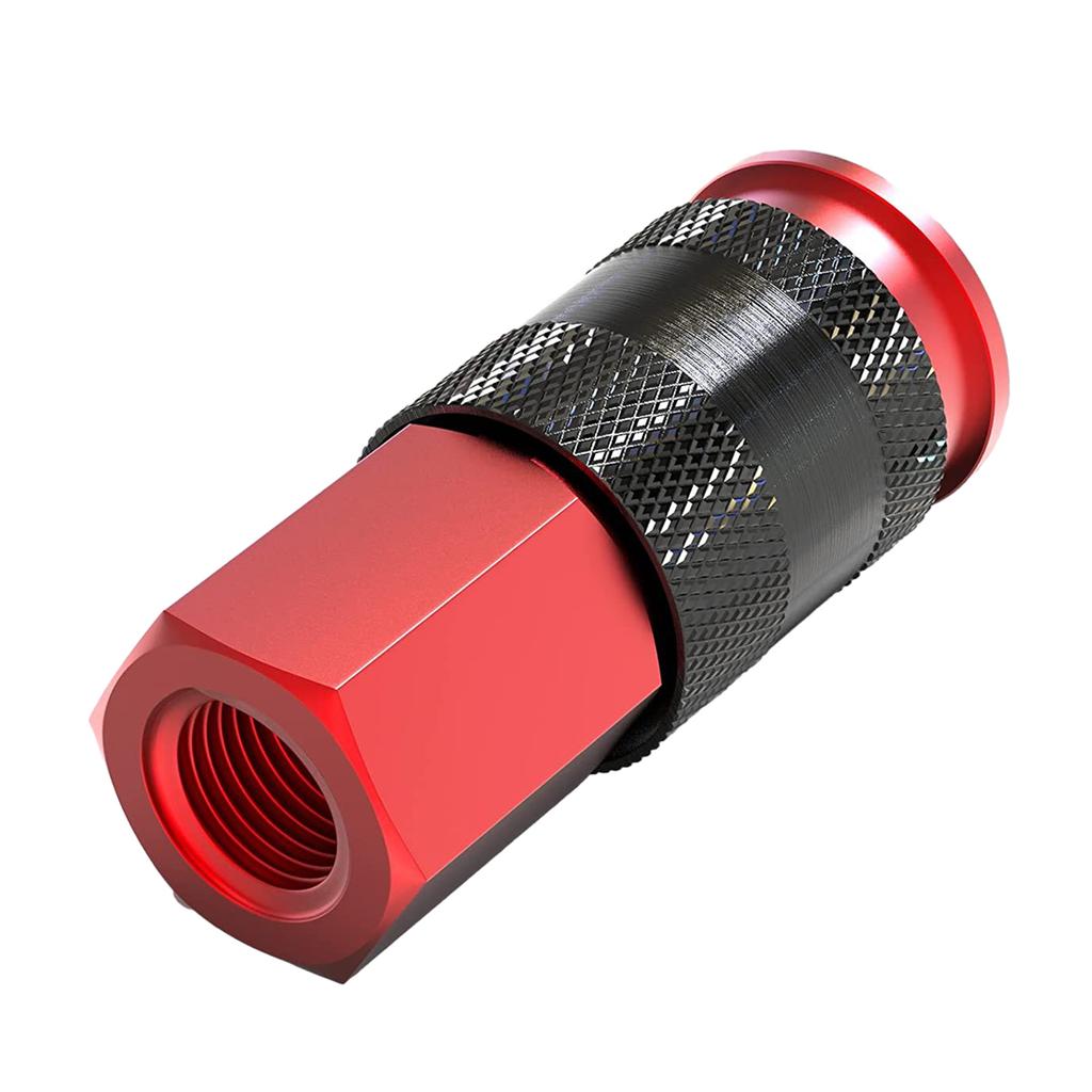 Convenient Male To Female Air Fitting Conversion Adapter Reliable Air Adapter 1/4" NPT Fit for Effortless Tool Changes