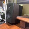 2PCS Metal Speaker Stand Including Sponge Vibration Isolator for Desktop Stability Auditory Enhancement and Durability