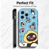 Cartoon P-Pingu Penguin Soft Phone Case for iPhone 16 16E 17 Air 15 Pro Max 14 Plus 13 Mini 11 12 7 Black Cover Back Shell