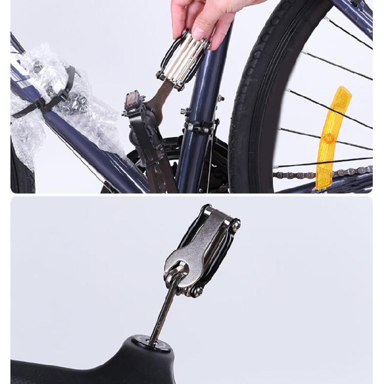 Universals Cycling Tool Carbon Steel Construction Completes Bike Repair Tool for Easy Maintenances