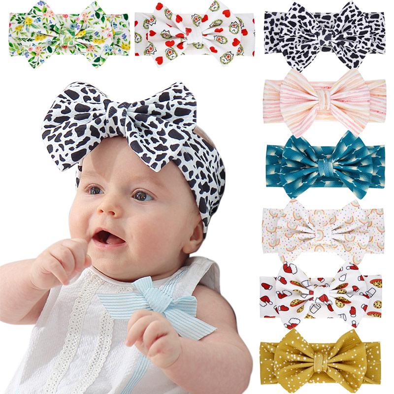 10PCS Infant Baby Girl Hairband Elastic Wave Point Bowknot Photography Headband 10PCS Infant Baby Girl Hairband Elastic Wave Point Bowknot Photography Headband
