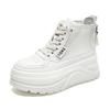 thick-soled muffin high-top shoes women's new mesh breathable casual and comfortable versatile board shoes in the summer of 2026