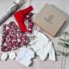 BlissfulPixie Handmade Waldorf Doll Clothes 30cm Clothing Set with Nice Box for Girls Christmas Birthday Gift Eva Clothing Accessories -