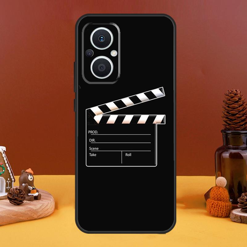 Film Clapperboard Case For OPPO Reno 4Z 5Z 8T 10 Pro 11 F 4 6 7 8 5 Lite OPPO Find X6 X5 Pro X2 X3 Lite Cover