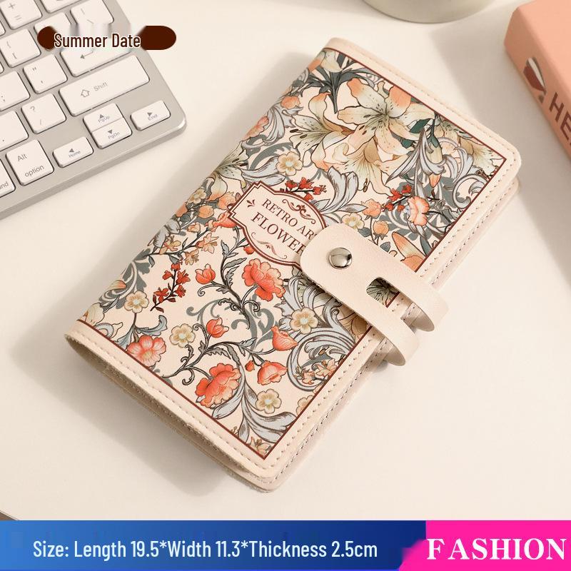 Women's 2024 Fashion Card Holder – Large Capacity Multi-Slot, Anti-Demagnetization ID & Bank Card Storage