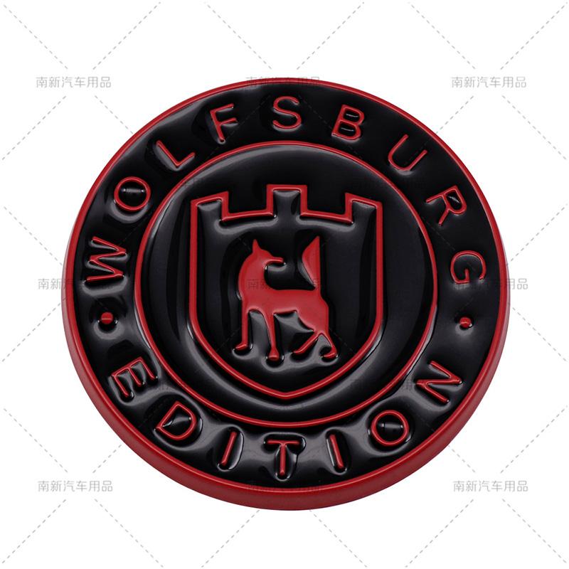 3D Metal Germany Wolfsburg Edition Logo Emblem Car Rear Trunk Sticker Front Grill Badge For VW GTI Golf 2 3 4 5 6 7 MK2 MK3 MK4 AY5