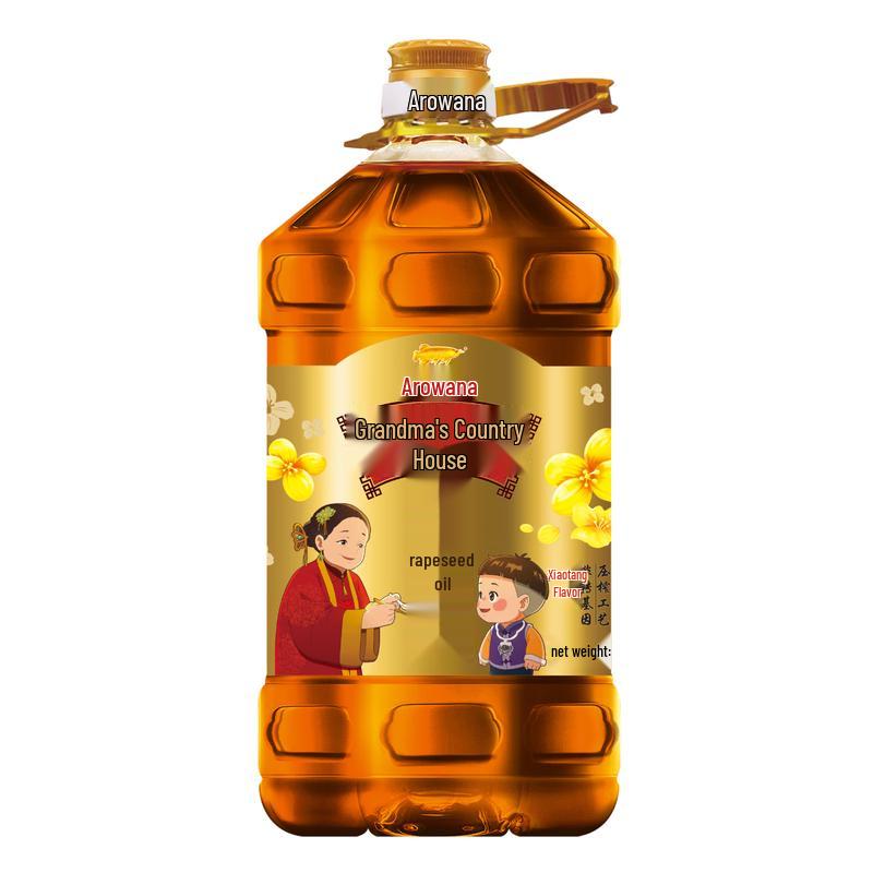 Arowana Non-GMO Cold Pressed Rapeseed Oil 5L