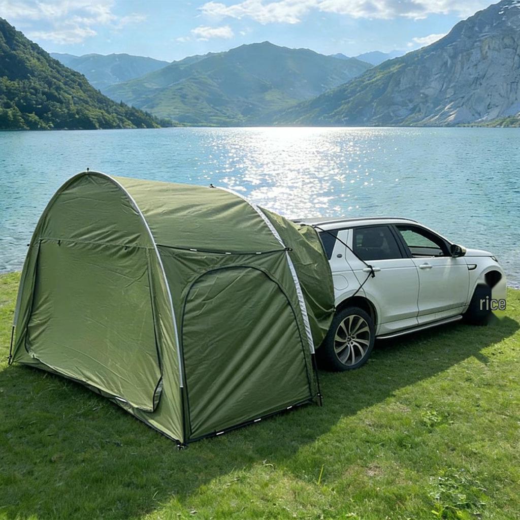 Vylepšený nafukovací stan pro SUV: Stan do auta na ochranu před sluncem a deštěm
